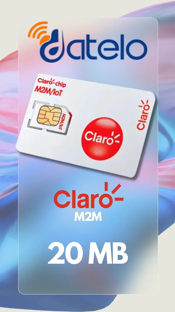 SIMcard M2M Claro 20 MB
